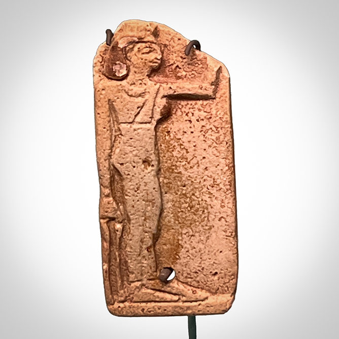 Plaque; mummy - Nepthys (sister of Isis), 656-332 BC