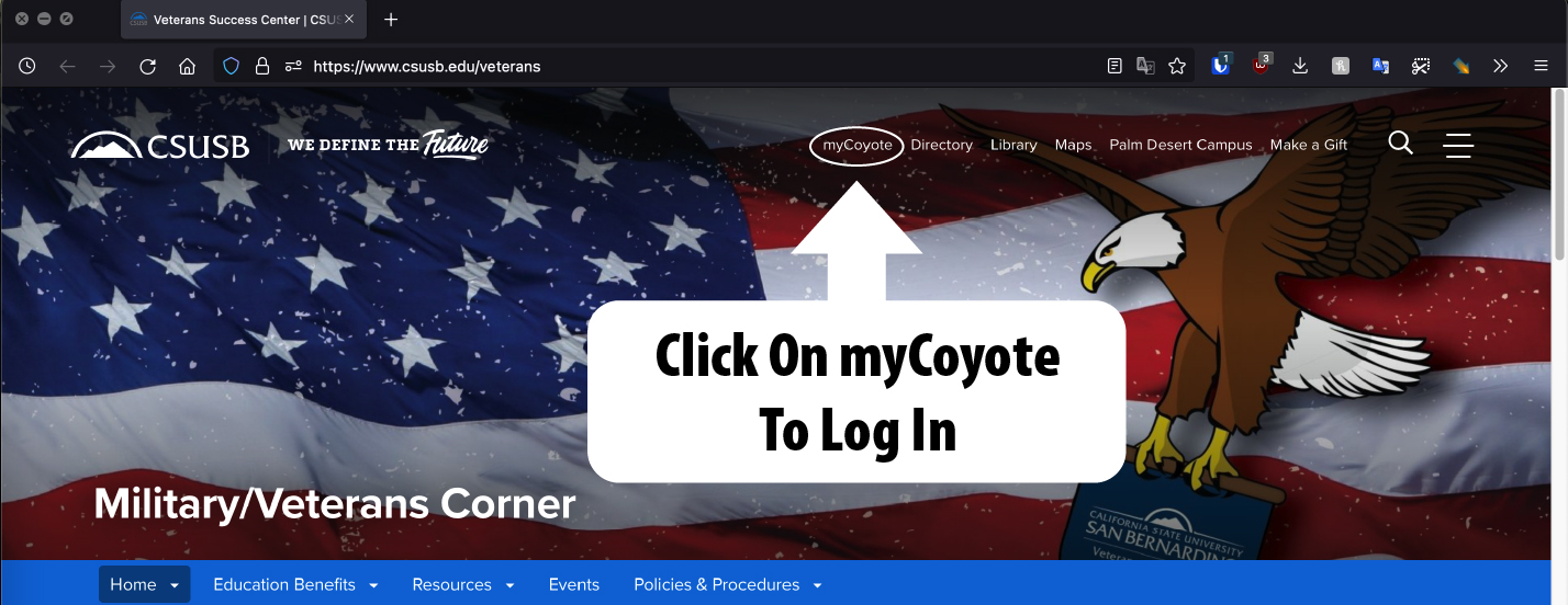 MYCoyote portal picture