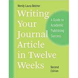 Writing Your Journal Article in Twelve Week