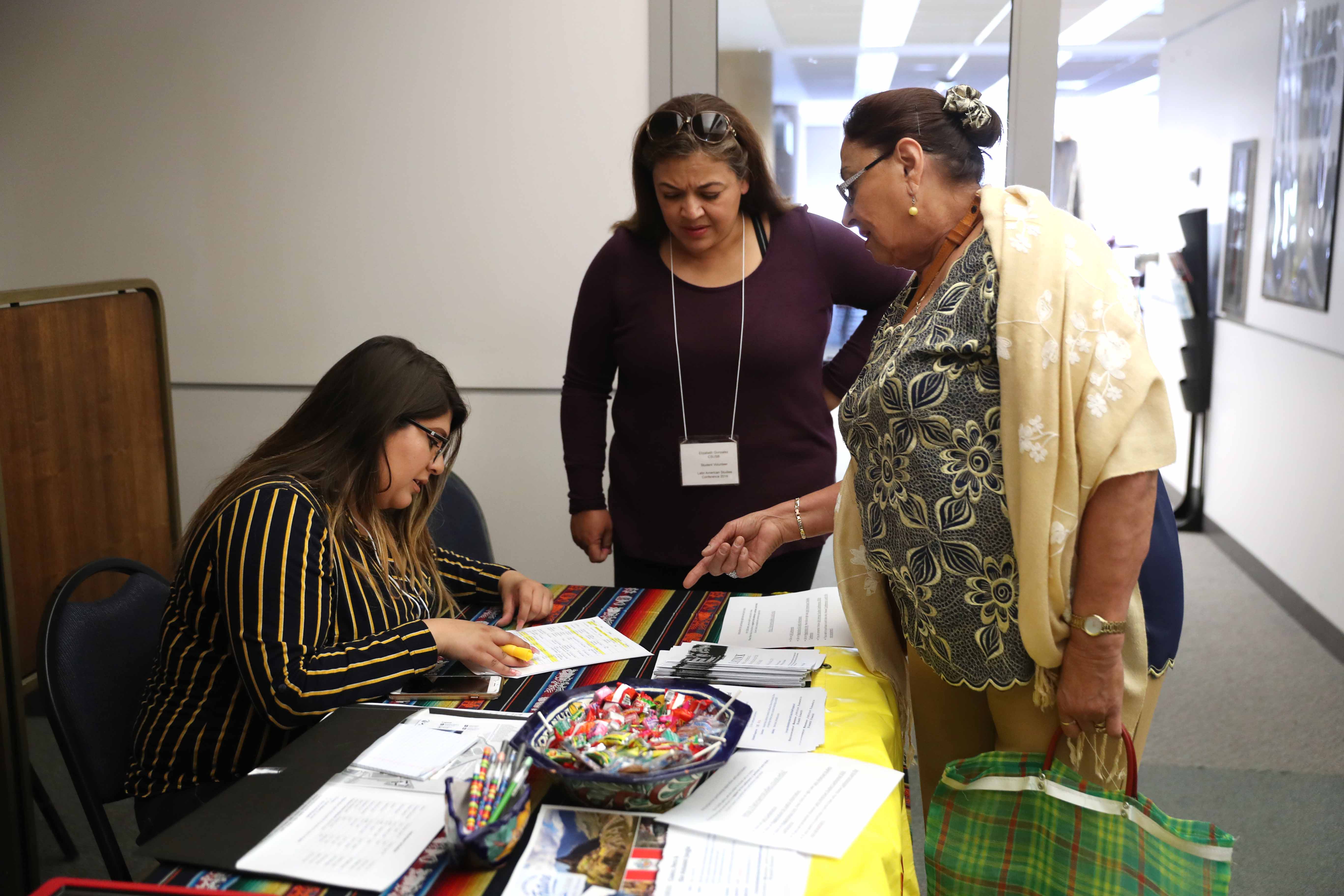 CSUSB Latin American Studies Conference two-day event, held April 25- 26, took place in the John M. Pfau Library.