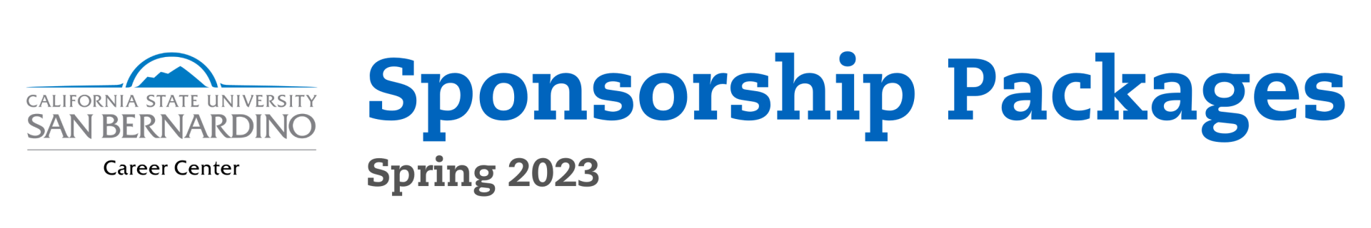 sponsorship packages career center csusb