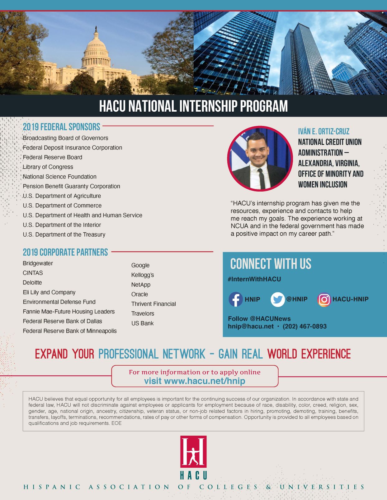 2021 HACU National Internship Program