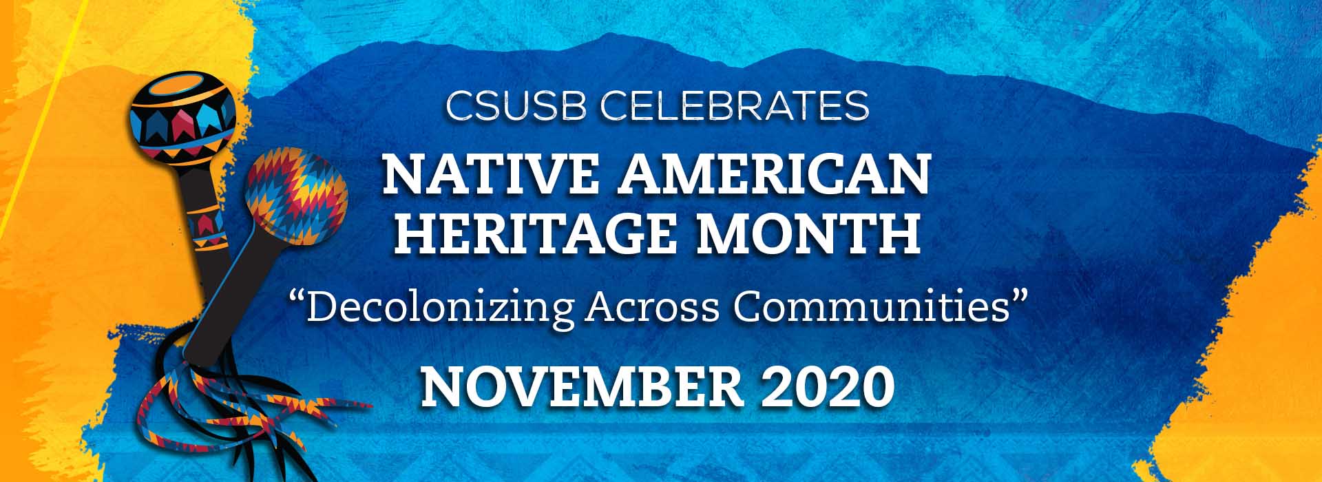 Native American Heritage Month web banner