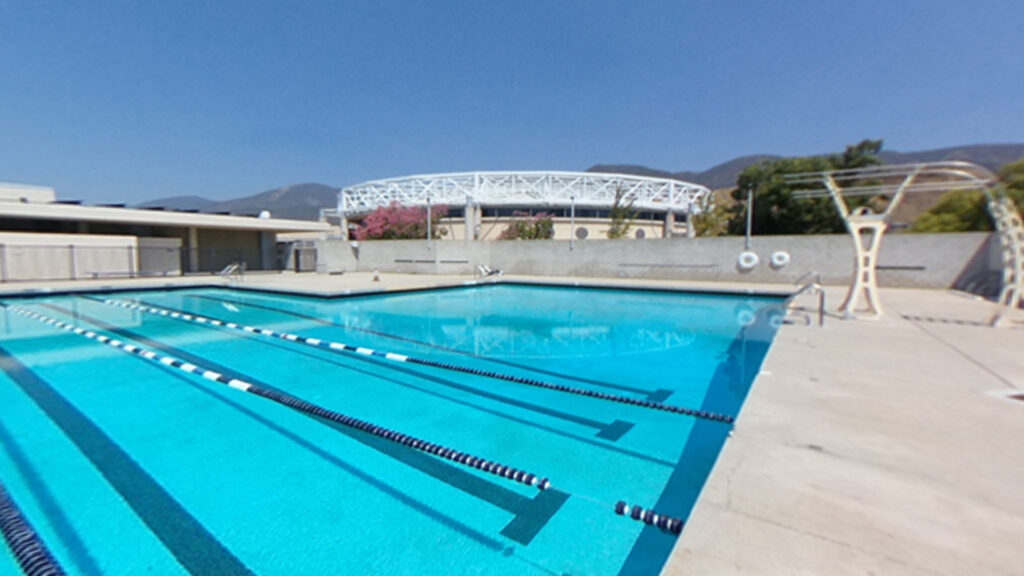 Three-meter diving board