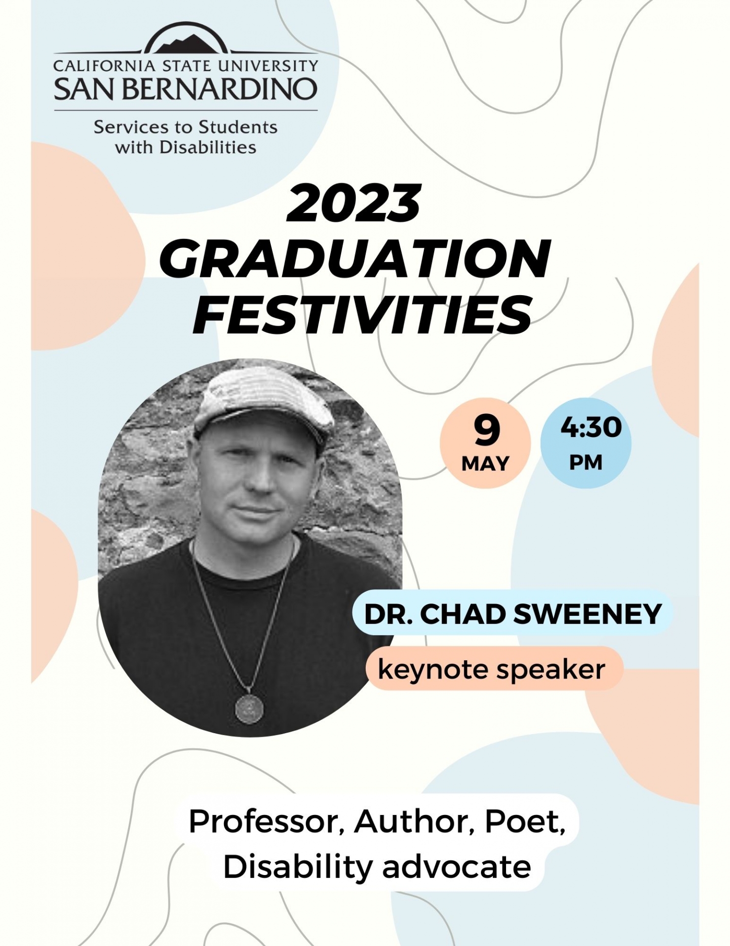 flyer highlighting keynote speaker