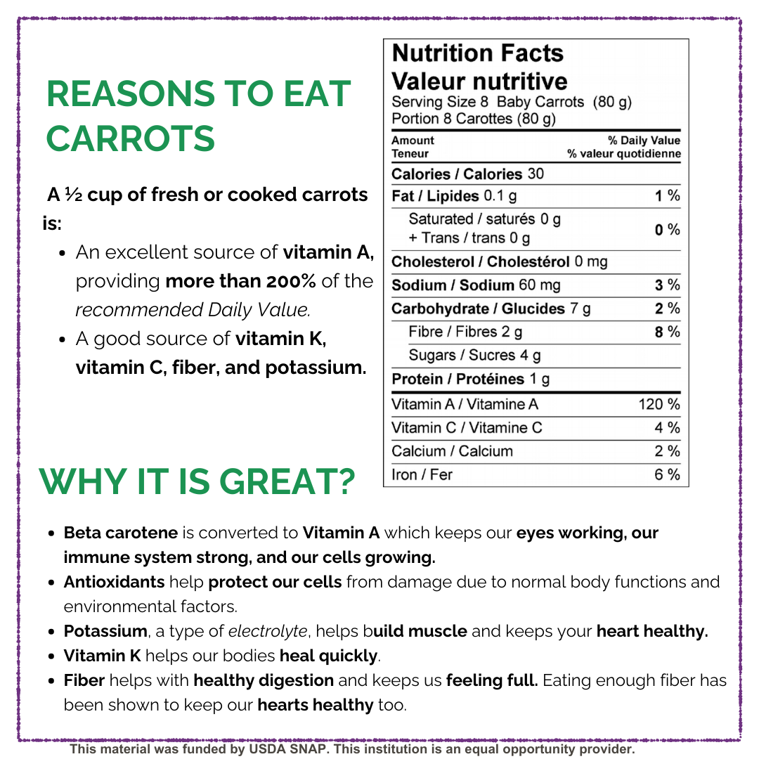 April 2024 Harvest of the Month: Carrots