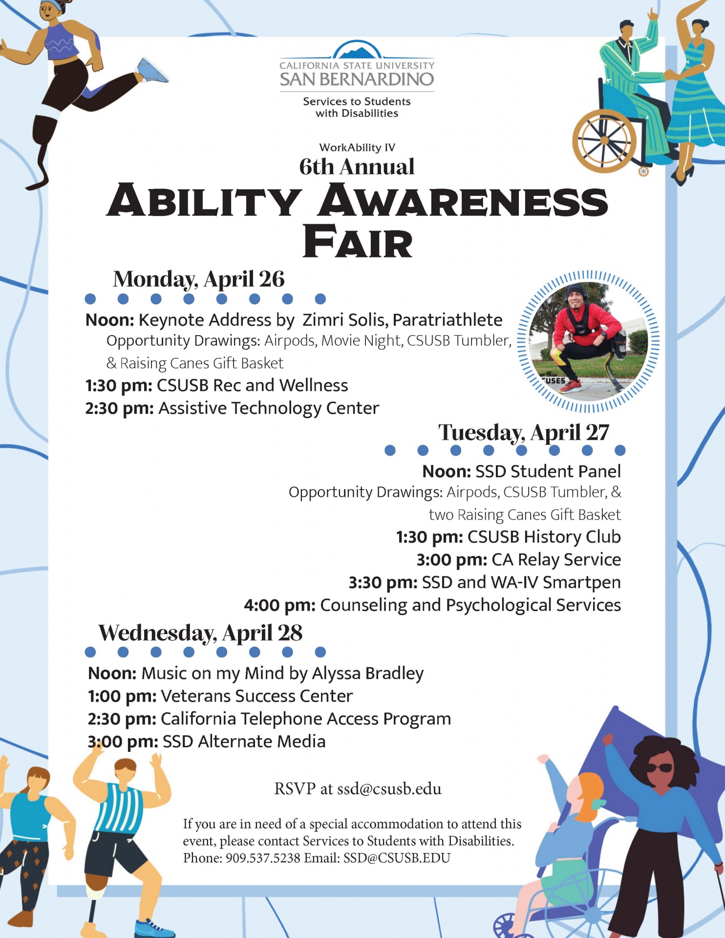 Ability Awareness Fair 2021 flier