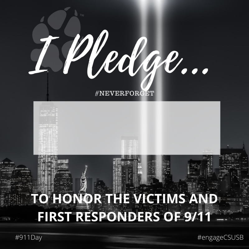 911 Day Pledge Card Option 2