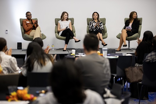 Margeaux Mernick, Rachel Jimenez, Erika Santillin, Justina Loeun