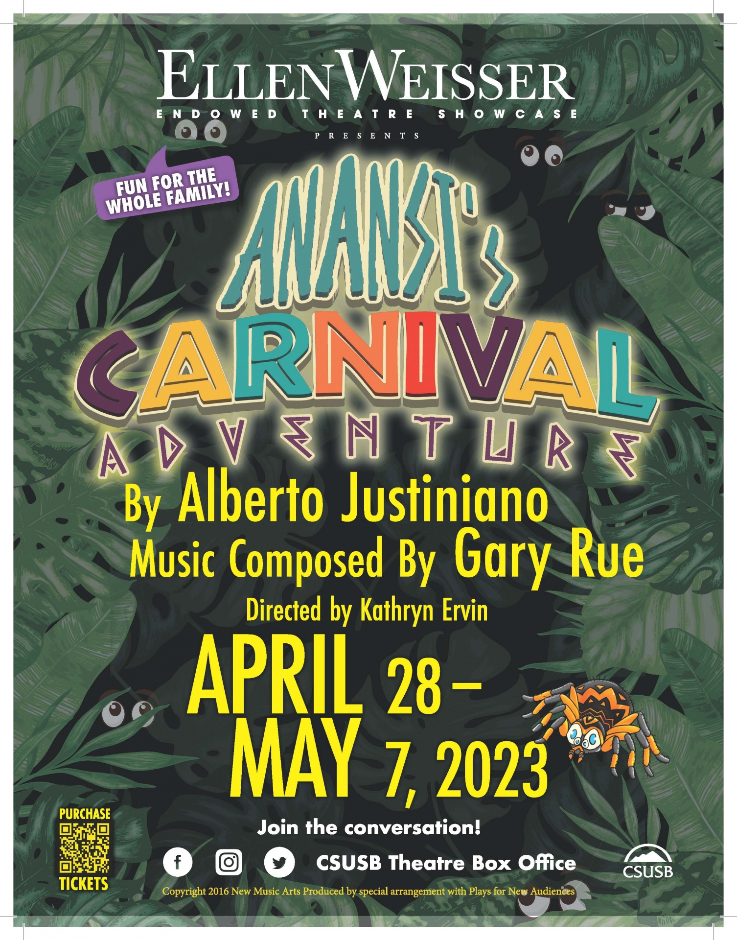 Anansi's Carnival Adventure flyer