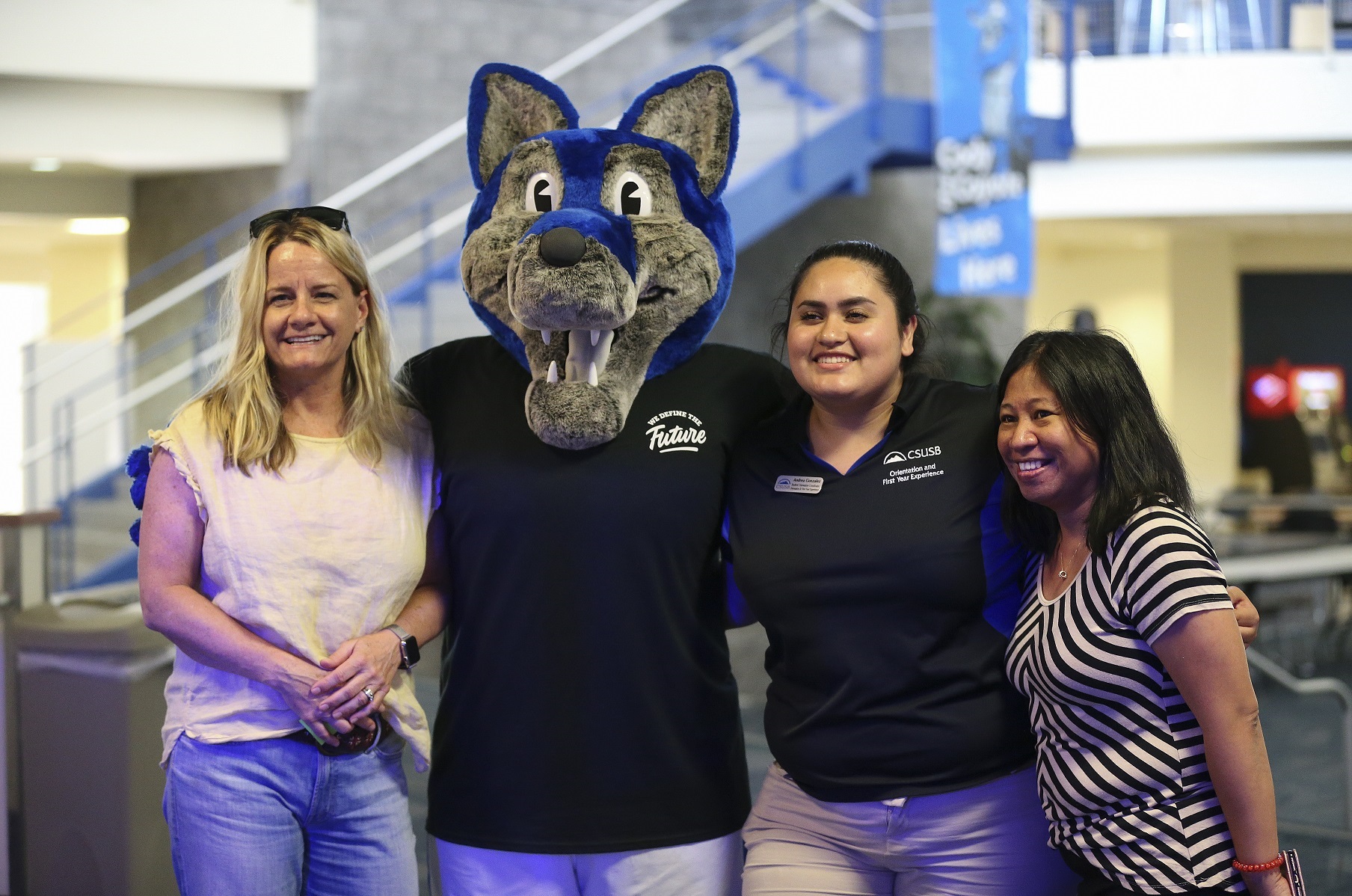 Cody the Coyote and guests.