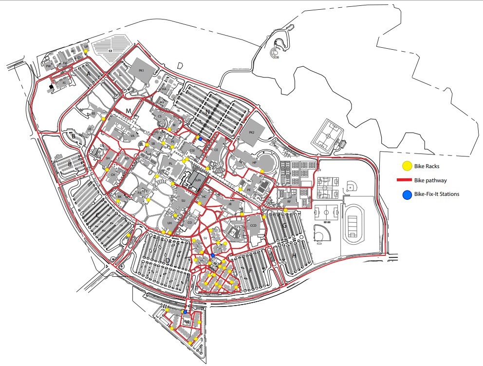 Bike Rack Locations