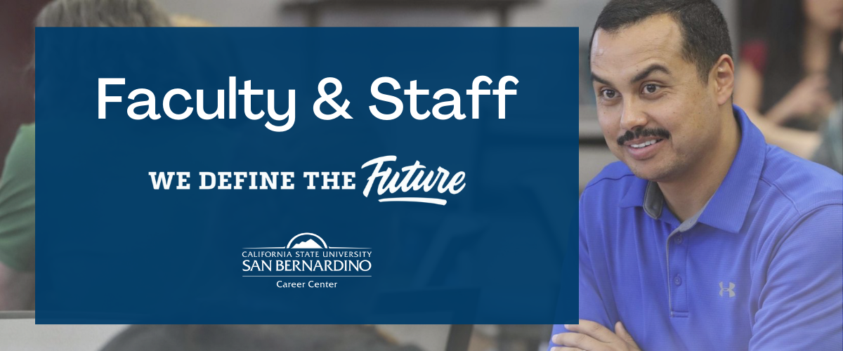 Faculty & Staff CSUSB