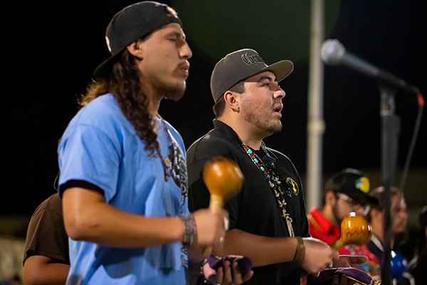 California Native American Day 2022 at CSUSB, singers