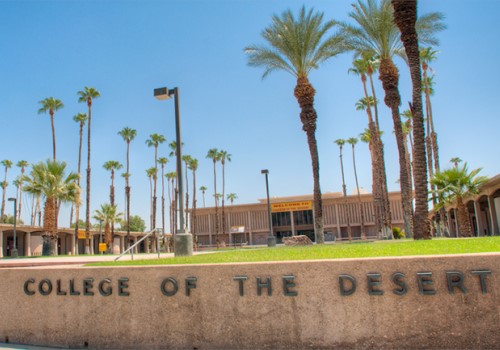 College of the Desert Sign