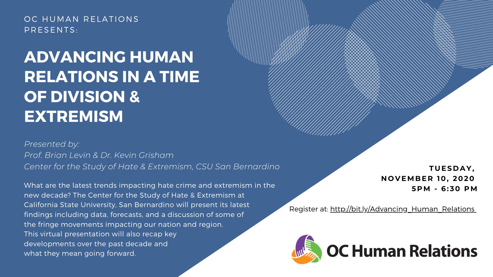 OC Human Relations event web flyer