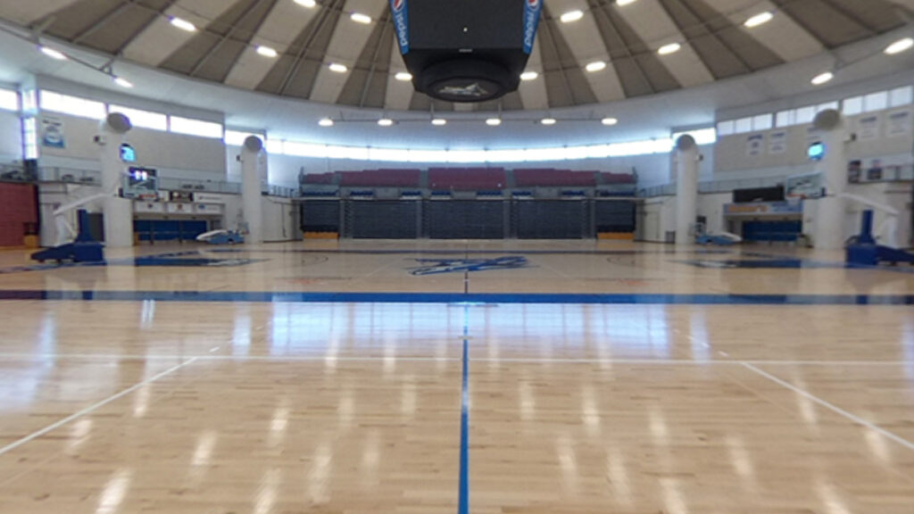 Coussoulis Arena center court