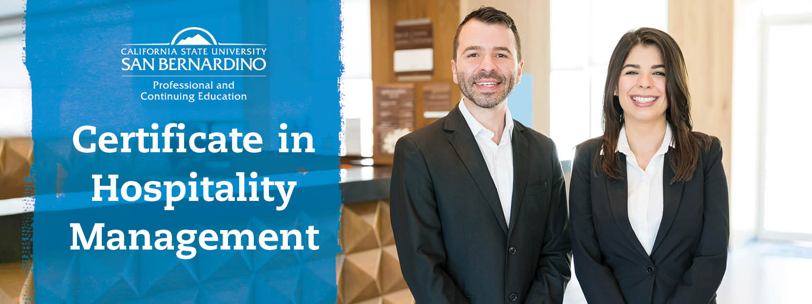 Certificate in Hospitality Management Banner