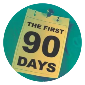 The First 90 Days Book Cover