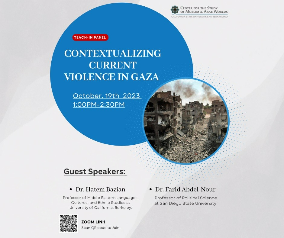 Contextualizing Current Violence in Gaza