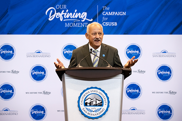 CSUSB President Tomás D. Morales