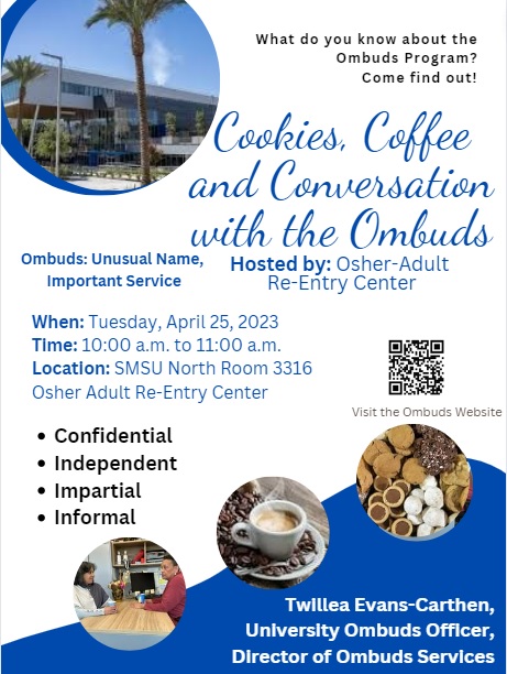 Cookies, Coffee, and Conversation Flyer