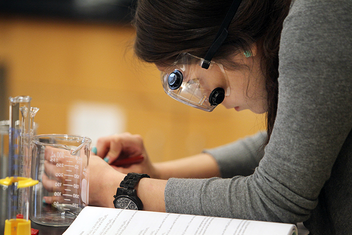 STEM major in the College of Natural Sciences