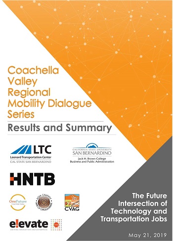 Coachella Valley Regional Mobility Dialogue Series