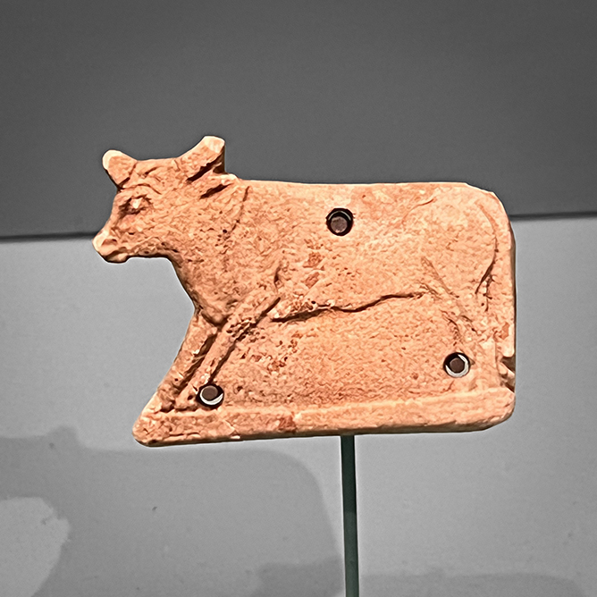 Plaque; mummy - Apis, 656-332 BC