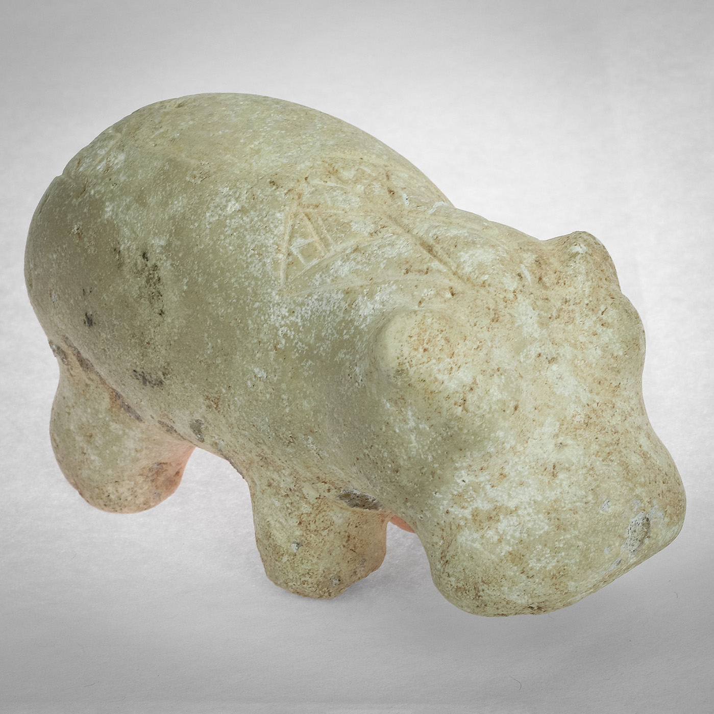 A Hippo Figure, ca. 664 - 332 BC