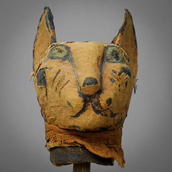 Cat Mummy Mask, 304-30 BC