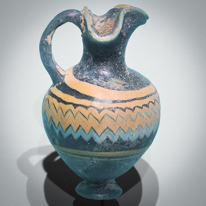 Core-Formed Oinoche Jug, 304-30 BC