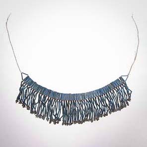Faience Necklace or Mummy Net