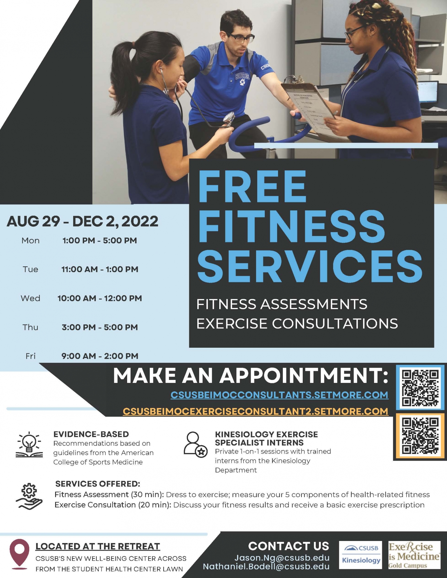EIM-OC Fitness Services Flyer