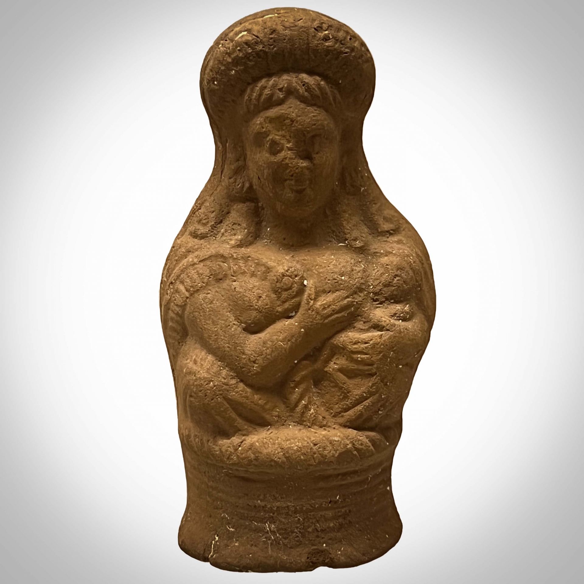 Statuette of Isis and Horus (Votive Statuette)