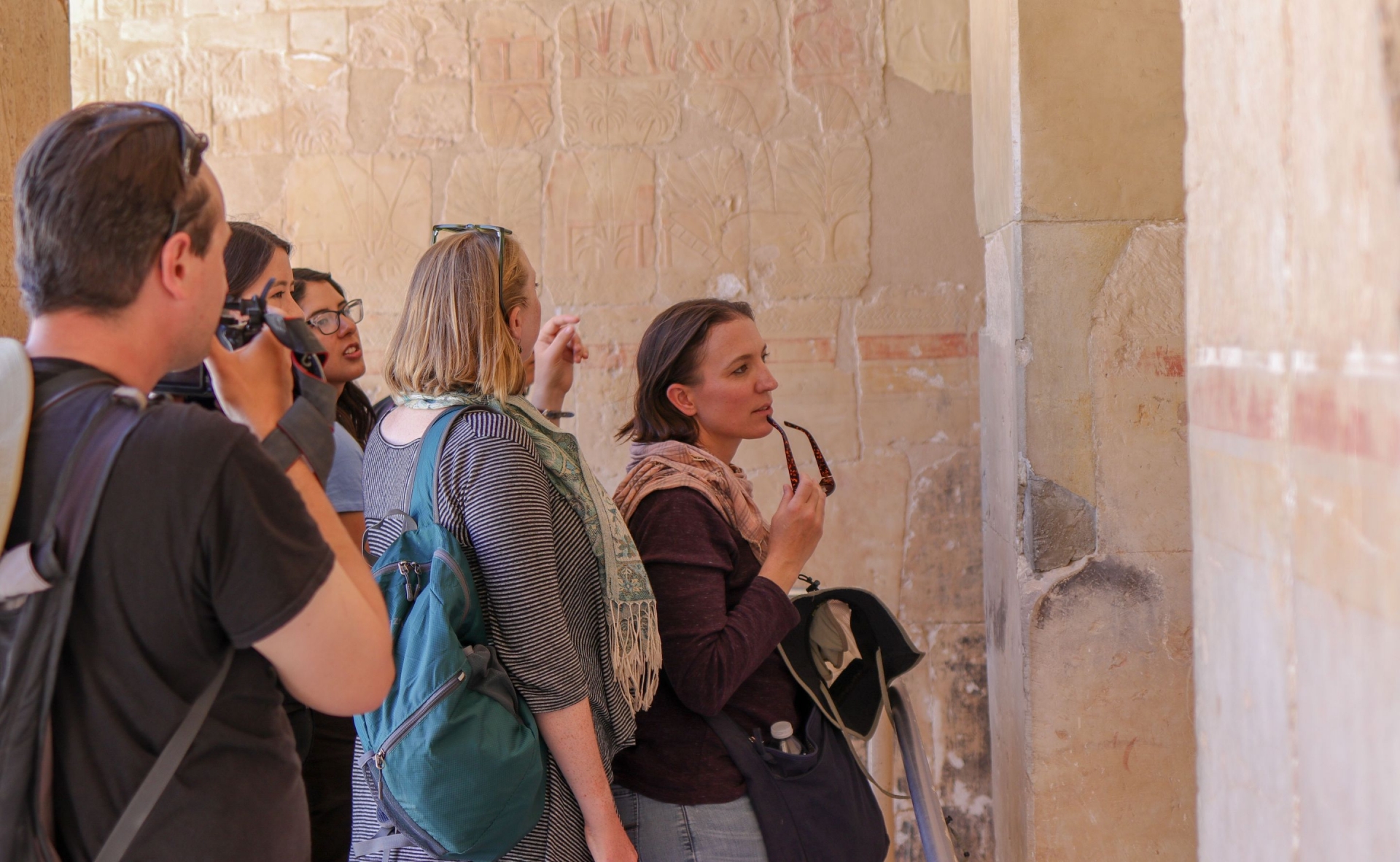 Dr. Liszka in Egypt