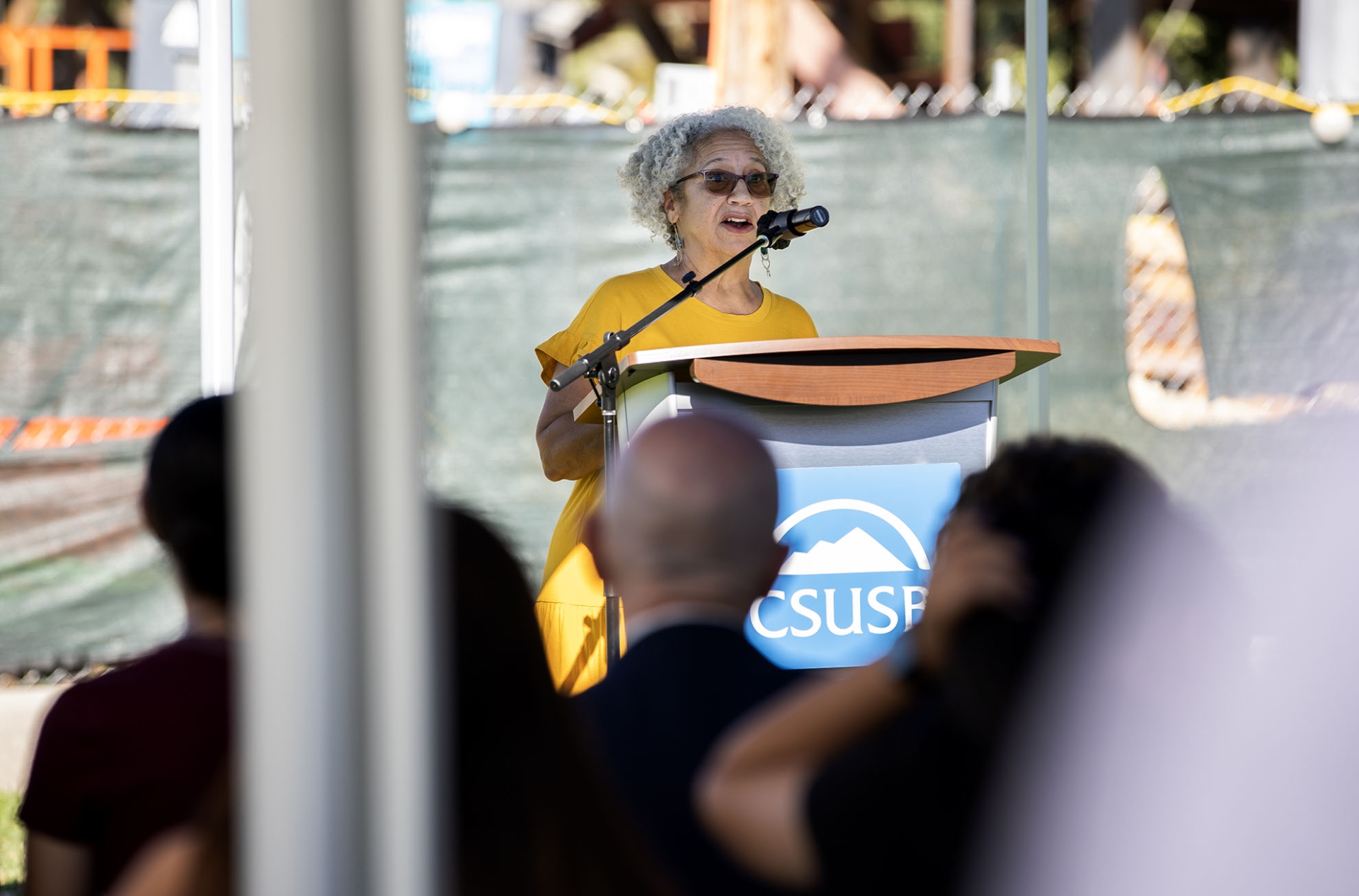 Kathryn Ervin served as the event's emcee.