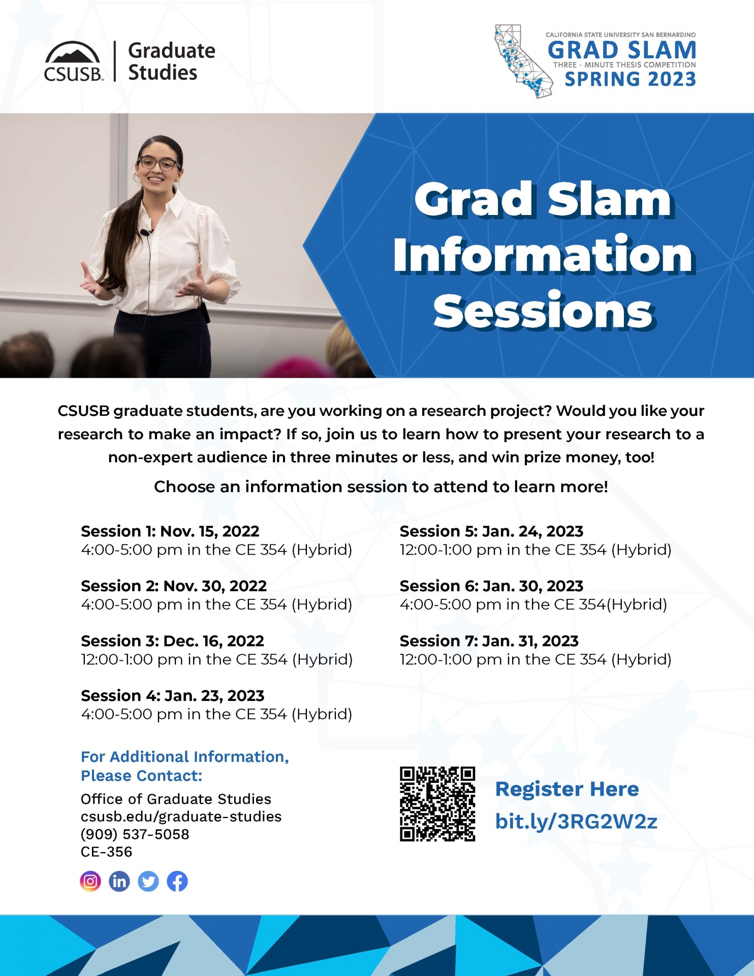 Grad Salm Information Sessions