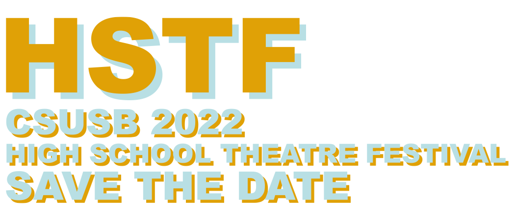 2022 High School Theatre Festival Logo