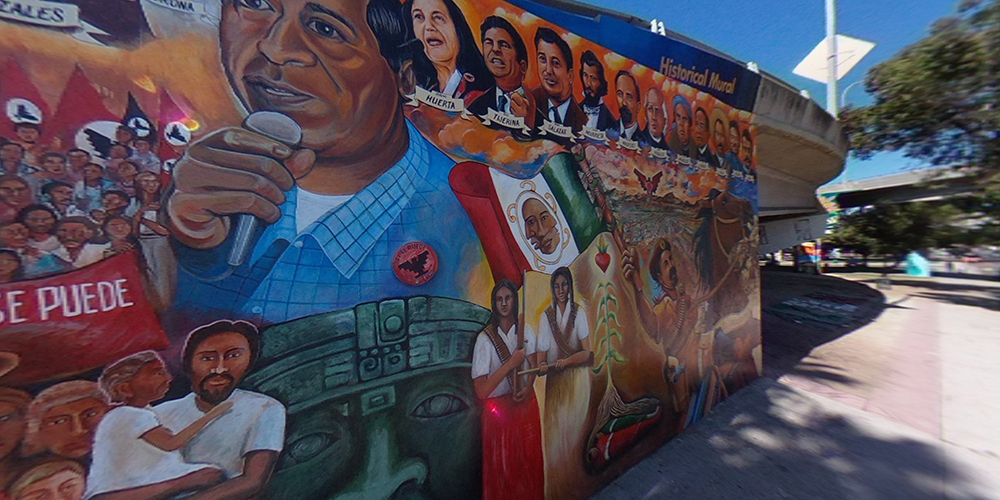 Hugo Chavez mural