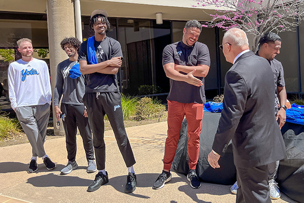 CSUSB Men's Basketball Team