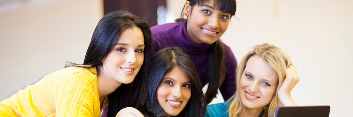 International Business Students Smiling