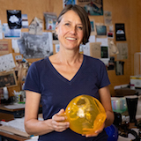 Professor Katherine Gray, Studio Art & Glass-making