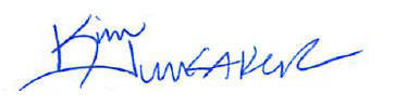 Kim Hunsaker's Digital Signature