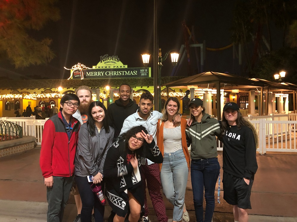 NSE Students at Knott's Berry Farm