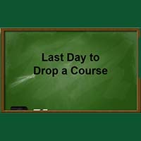 Last Day to Drop a Course