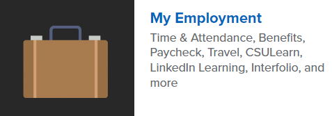 MyEmployment CSUSB MyCoyote