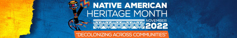 Native American Heritage Month banner