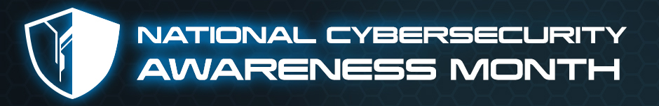 National Cybersecurity Awareness Month web banner