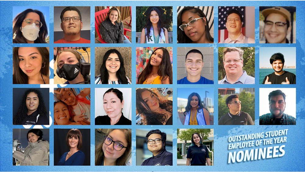 2021-2022 Outstanding Student Employee of the Year Award Nominees